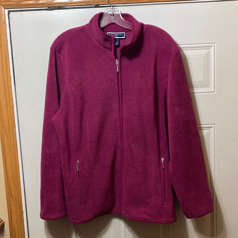 Women's Fleece Jacket‎ - Pink XL
